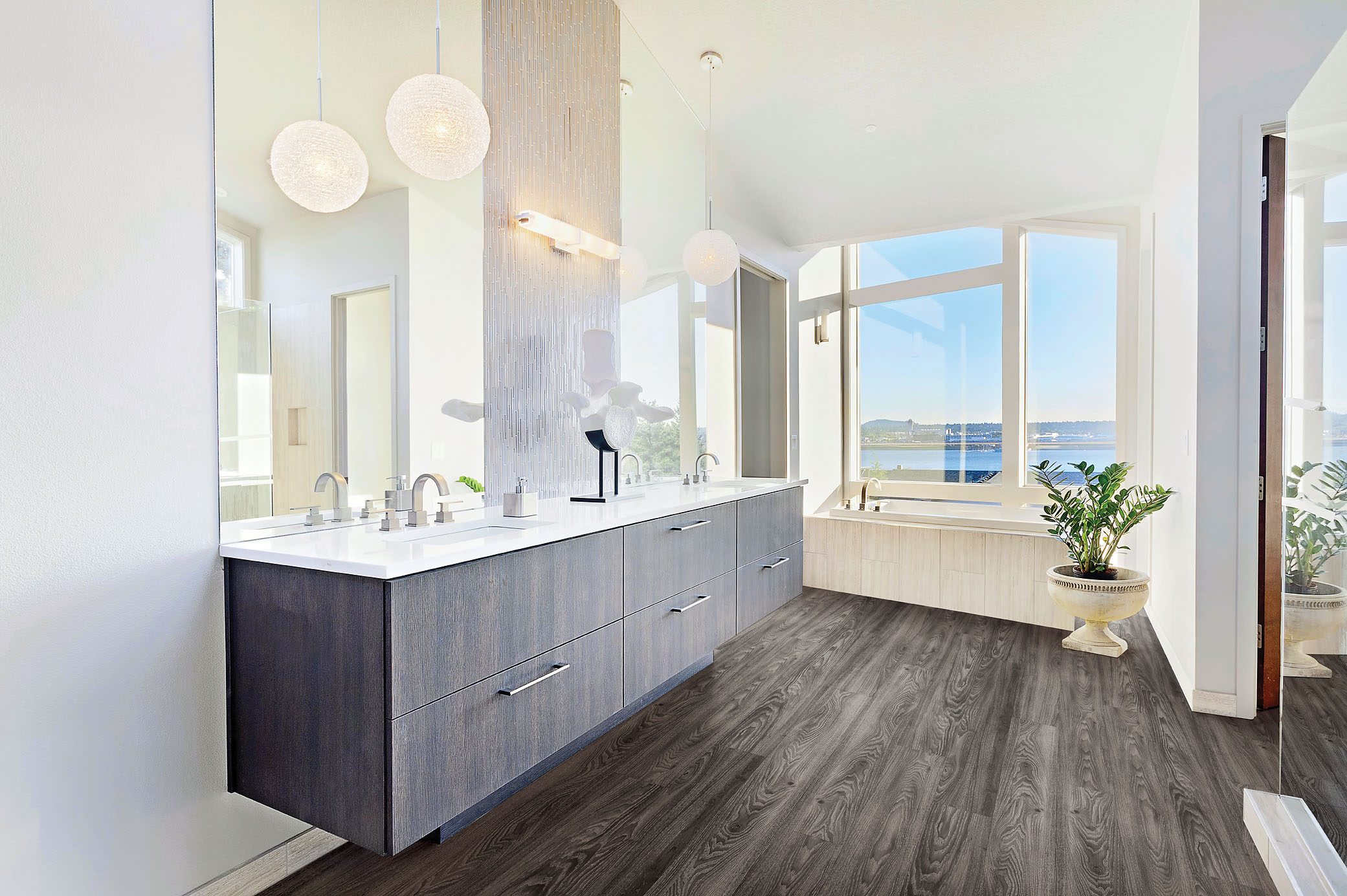 Luxury Vinyl - SmartDrop 7 - Onyx - Fuzion Flooring